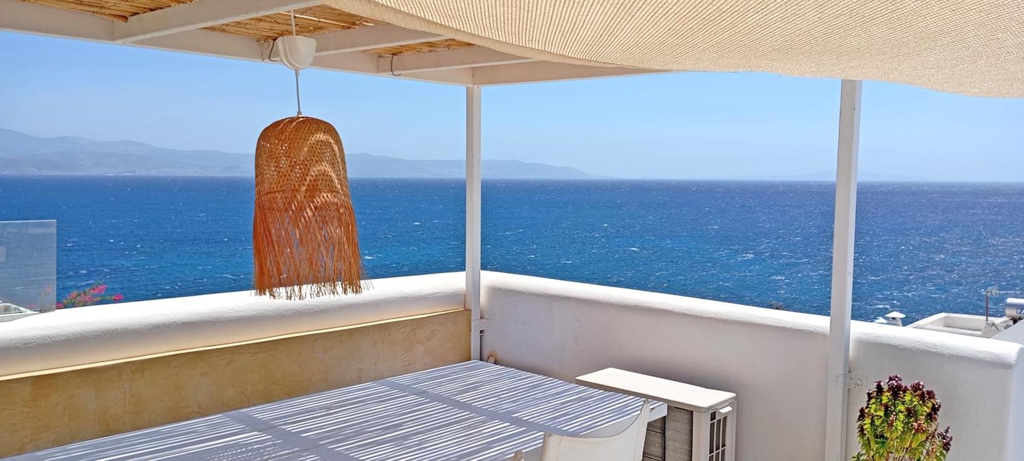 Villa Danae - Seaside Villa with Pool&Hot Tub Piso Livadi Exterior foto